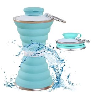 Collapsible Silicone Water Bottle